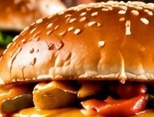 Burger Double Daging